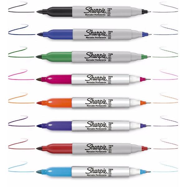 MARCADOR SHARPIE 2 PUNTAS NA (x U.)