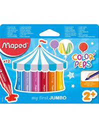 LAPIZ CERA MAPED JUMBO X12 (x U.)