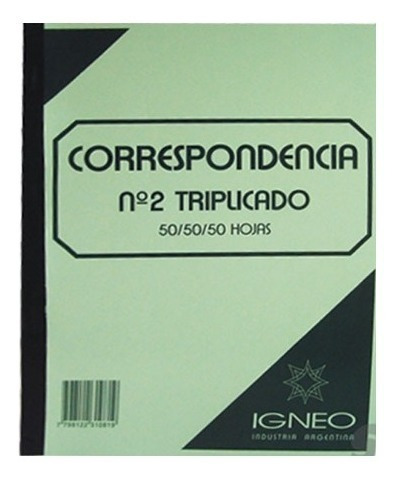 CORRESPONDENCIA IGNEO 2 50X50X50 HS (x U.)