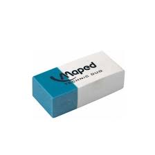 GOMA BORRAR MAPED TECHNIC DUO BL/AZ (36) (x U.)