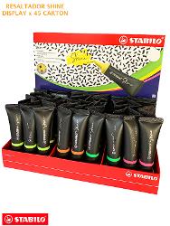 RESALTADOR STABILO SHINE X45 (x U.)