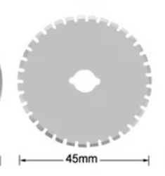 CUTTER ROTATIVO IBI 45MM - 127406 (x U.)