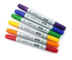 MARCADOR COPIC CIAO PRIMARIO X 6 (x U.)