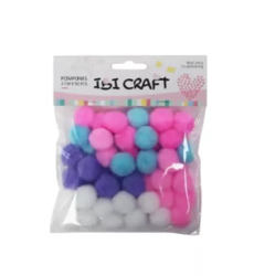 POMPON IBI 20MM X50 SURTIDOS - 655983 / 655990 (x U.)
