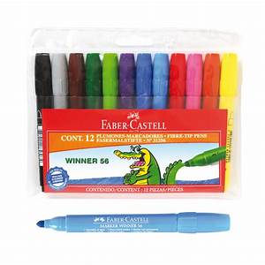 MARCADOR FABER 56 RED ROS (x U.)