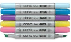 MARCADOR COPIC CIAO BRIGHTS X 6 (x U.)