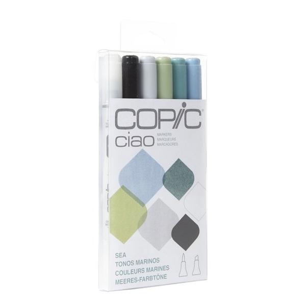 MARCADOR COPIC CIAO SEA X 6 (x U.)