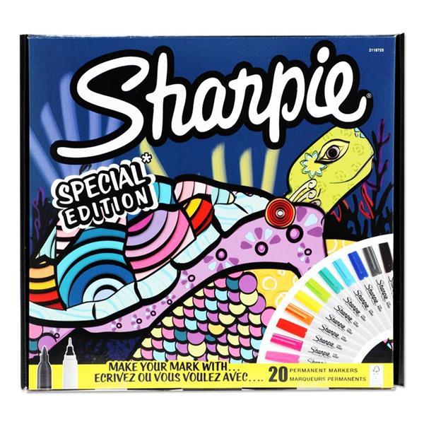 MARCADOR SHARPIE SPECIAL EDITION TORTUGA X20 - 2115767 (x U.)