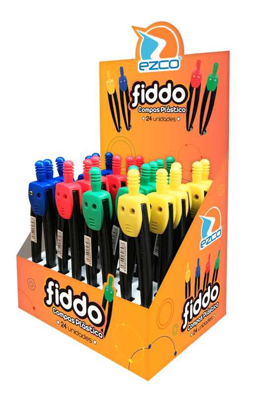 COMPAS EZCO FIDDO PLASTICO (x U.)