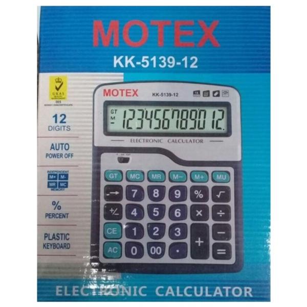 CALCULADORA MOTEX ESCRITORIO CA1227 12DIG (x U.)