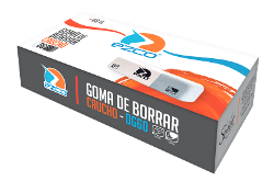 GOMA BORRAR EZCO GR-BL X40 (x U.)