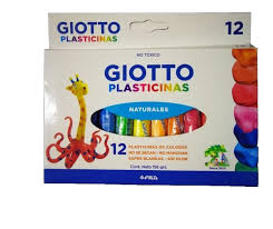 PLASTILINA GIOTTO X12 SURTIDO (x caj.)