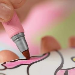 MARCADOR BIC PERM FINO X6 PASTEL OFI30 (x U.)