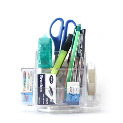 ORGANIZADOR ESCRITORIO IBI CRISTAL - 990035 - 990039 (x U.)
