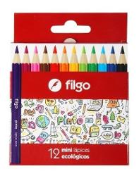 LAPIZ COLOR FILGO X12 CORTO (x U.)