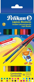 LAPIZ BICOLOR PELIKAN X12 (x U.)