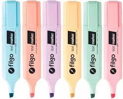 RESALTADOR FILGO TEXT PASTEL VI (x U.)