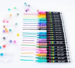 MARCADOR ACRILICO UTILUNO PUNTA PINCEL X24 OFI25 (x U.)