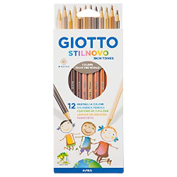 LAPIZ COLOR GIOTTO X12 STILNOVO TONOS PIEL (x U.)