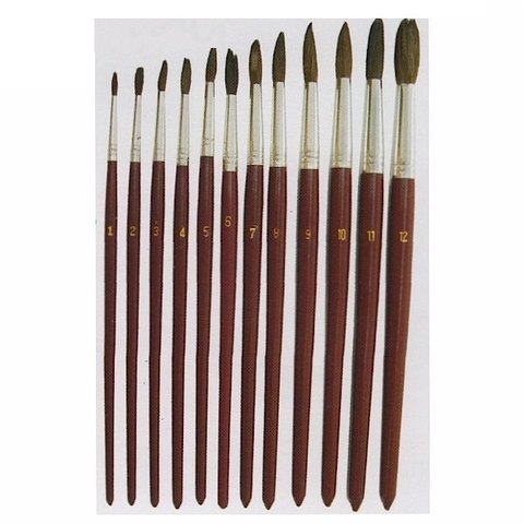 PINCEL ESCOLAR OLAMI REDONDO  2 (x U.)