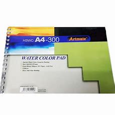 BLOCK ACUARELA ARTMATE ESPIRAL 300GR A4 12H (x U.)