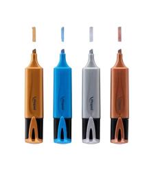 RESALTADOR MAPED METAL & GLITTER X4 (x U.)