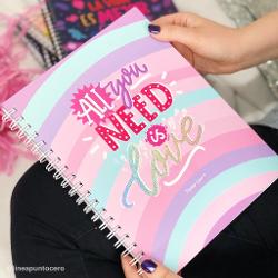 CUADERNO 21X27 PUNTOCERO 80H LISO - V8600