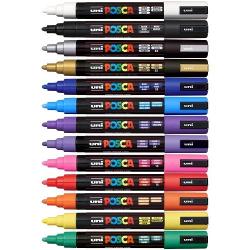 ESTUCHE POSCA X 48 MARCADOR PC-1MR / PC-1M / PC-3M / PC-5M / PC-8K (x U.)