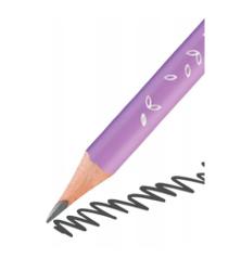 LAPIZ GRAFITO C/ GOMA MAPED GLITTER - 851804 (x U.)