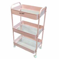 CARRO ORGANIZADOR MOVIL IBI 43X31X78 CM - 990046