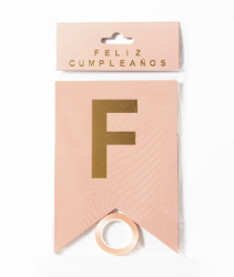 BANDERIN FELIZ  CUMPLEAOS (x U.)