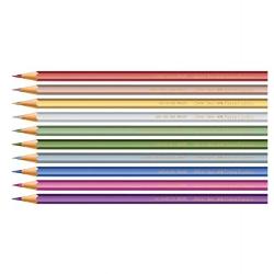 LAPIZ COLOR FABER X10 METALICOS (x U.)