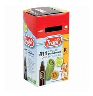 MARCADOR PERMANENTE TRABI BIS 410 NE (12)