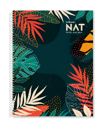 CUADERNO 21X27 NAT 80H RAYAS OFI10 (x U.)