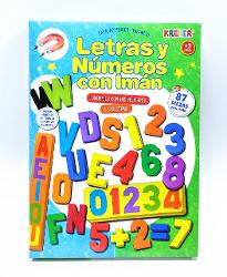 JUEGO KREKER LETRAS Y NUMEROS CON IMAN - 360