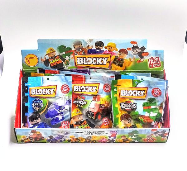 BLOCKY COLECCIONABLE SURTIDO 01-0686 (x U.)