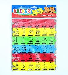 JUEGO KREKER LOS OPUESTOS/ NUMEROS Y LETRAS 302/ 306