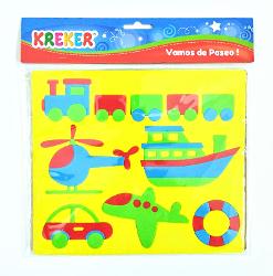 JUEGO KREKER MIS CURSIVAS/ TRANSPORTES - 342/ 311