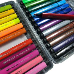 MARCADOR EZCO TRIANGULAR 3MM X24 - SURTIDO (x U.)