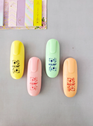 RESALTADOR UTILUNO MINI X4 PASTEL - LIP04-100 (x U.)