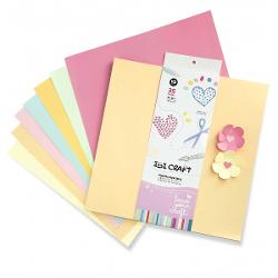 PAPEL IBI P/ SCRAP 30X30CM 160GR 35H CORREO/ TIERRA/ NARANJA - 600812/ 600808/ 600810 (x U.)