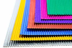 CARTON CORRUGADO METALIZADO 40X60 AM (x U.)