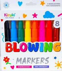 MARCADOR KIRUKI BLOWING X8 SOPLADOR (x bli.)