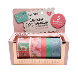 CINTA IBI WASHI TAPE 4MTX5 - 55770/ 55771 / 55772 / 55773 / 55776 / 55777 / 55779 (x U.)