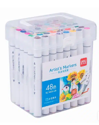 MARCADOR DELI 2 PUNTAS AGUA  X48  - 70804 OFI20 (x U.)