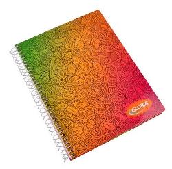 CUADERNO 21X27 GLORIA 100H CUADRO (5) (30) (x U.)