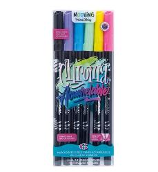 FIBRA MOOVING DOBLE PUNTA X6 CROMA ACUARELABLES OFI15 (x U.)