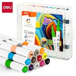 MARCADOR DELI ACRYLIC 2 PUNTAS X12 - C190-12 OFI15 (x U.)